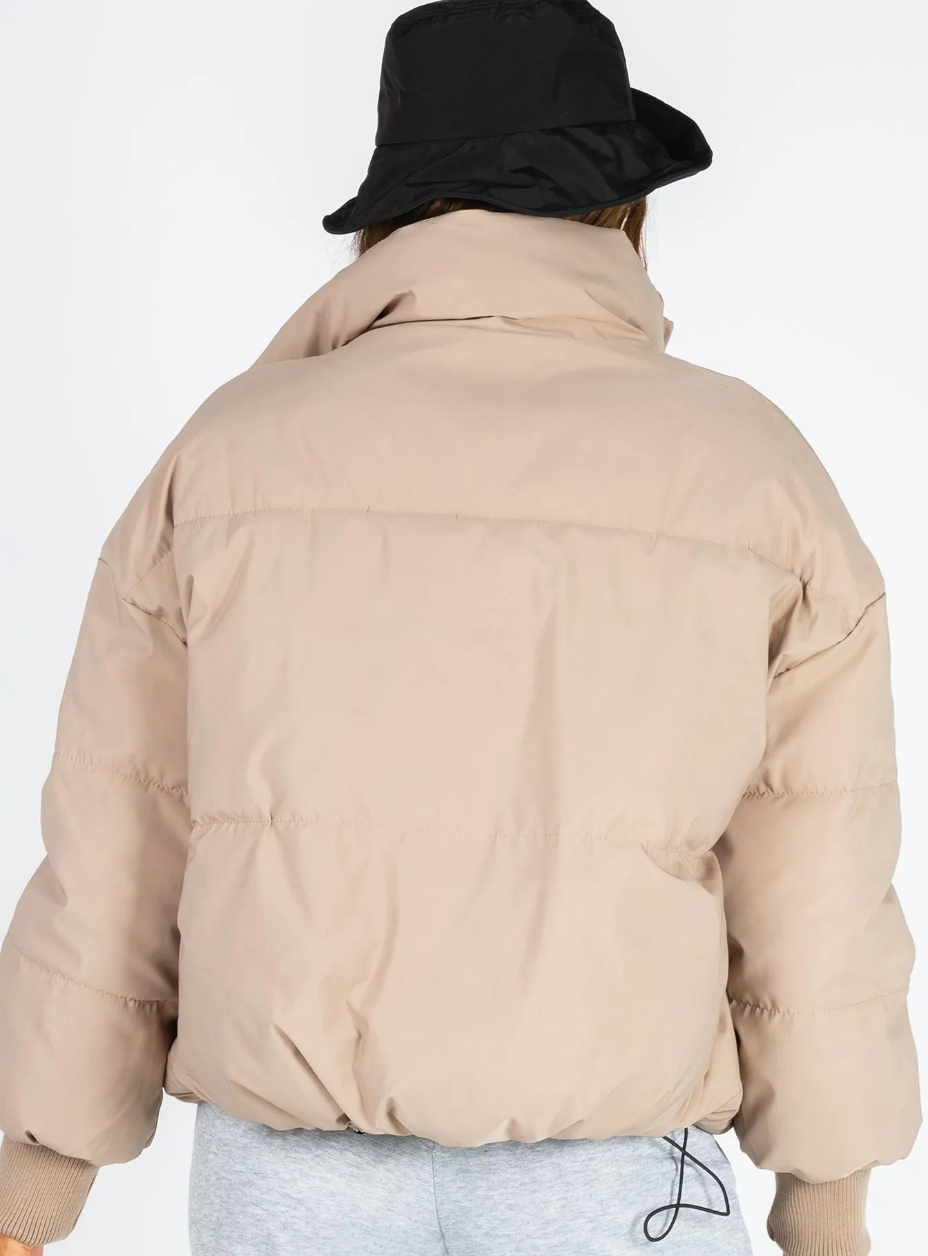 Abe Puffer Jacket Beige