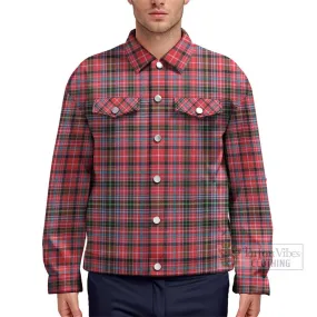 Aberdeen District Tartan Unisex Lapel Cotton Jacket