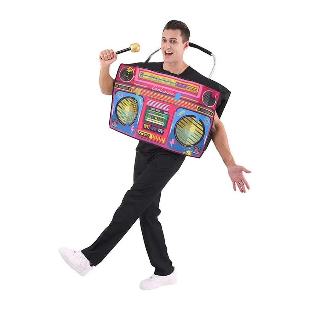 Adult 80's Ghetto Blaster Costume