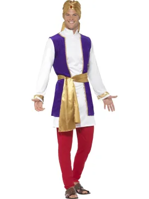 Aladdin Arabian Nights Prince Men's Bollywood Costume