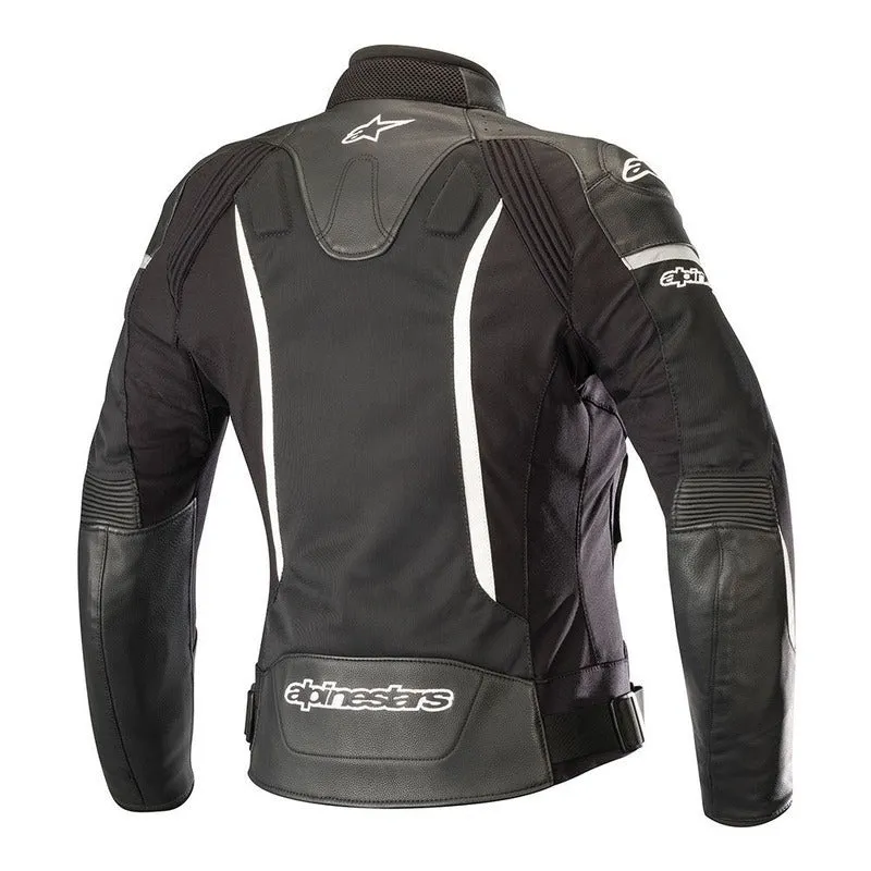 ALPINESTARS STELLA SPX AIR FLOW MOTORCYCLE JACKET - BLACK/WHITE