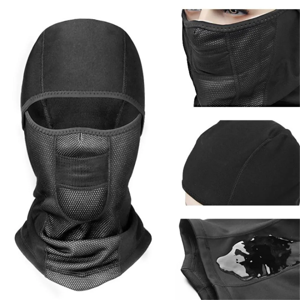 Alr™ Full Face Mask Balaclava with FREE 3D Skull Sticker Bundle