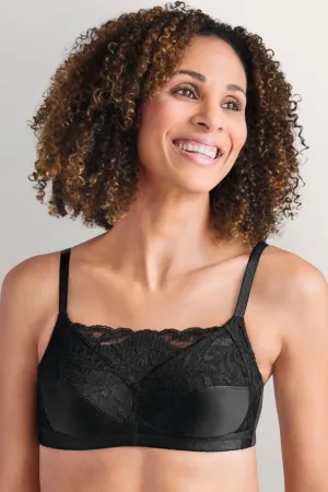 Amoena Isabel Mastectomy Camisole Bra - Black