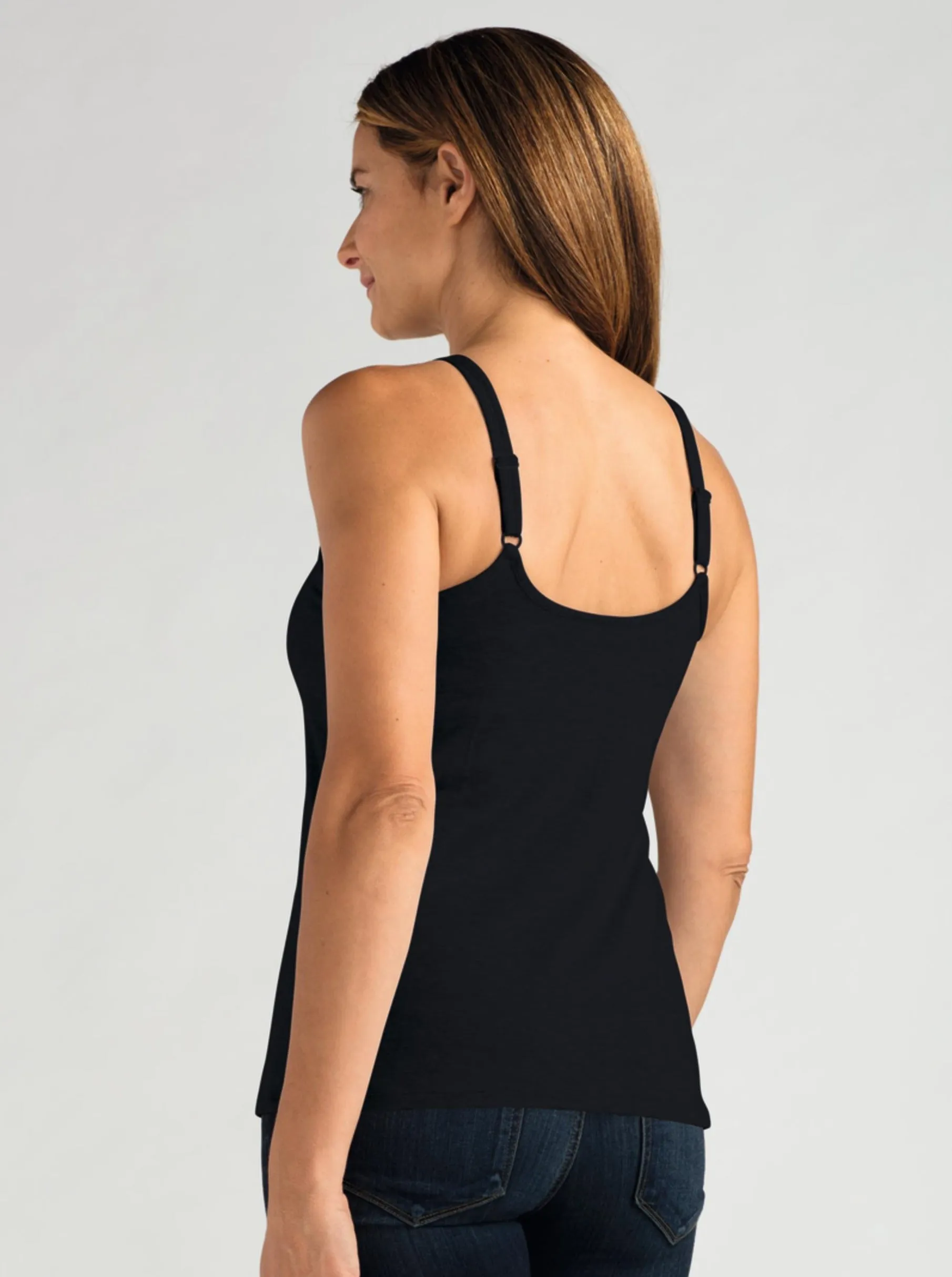 Amoena Valletta Mastectomy Top - Black