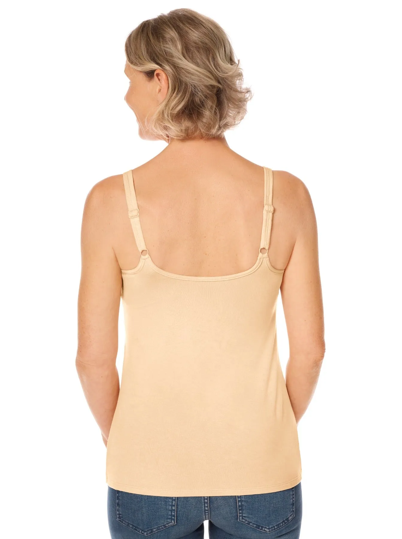 Amoena Valletta Mastectomy Top - Sand