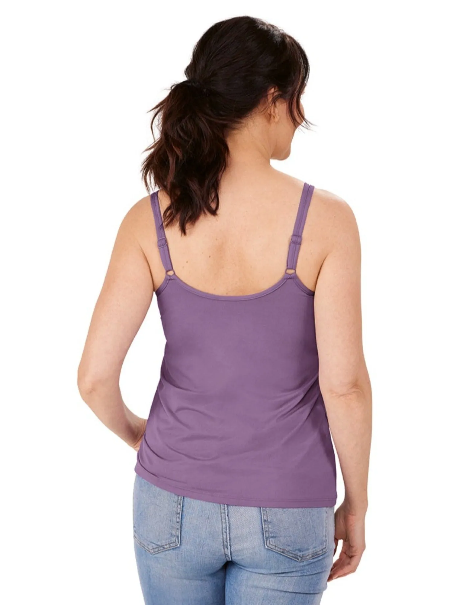 Amoena Valletta Mastectomy Top - Violet