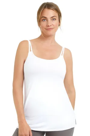 Amoena Valletta Tall Mastectomy Top - White