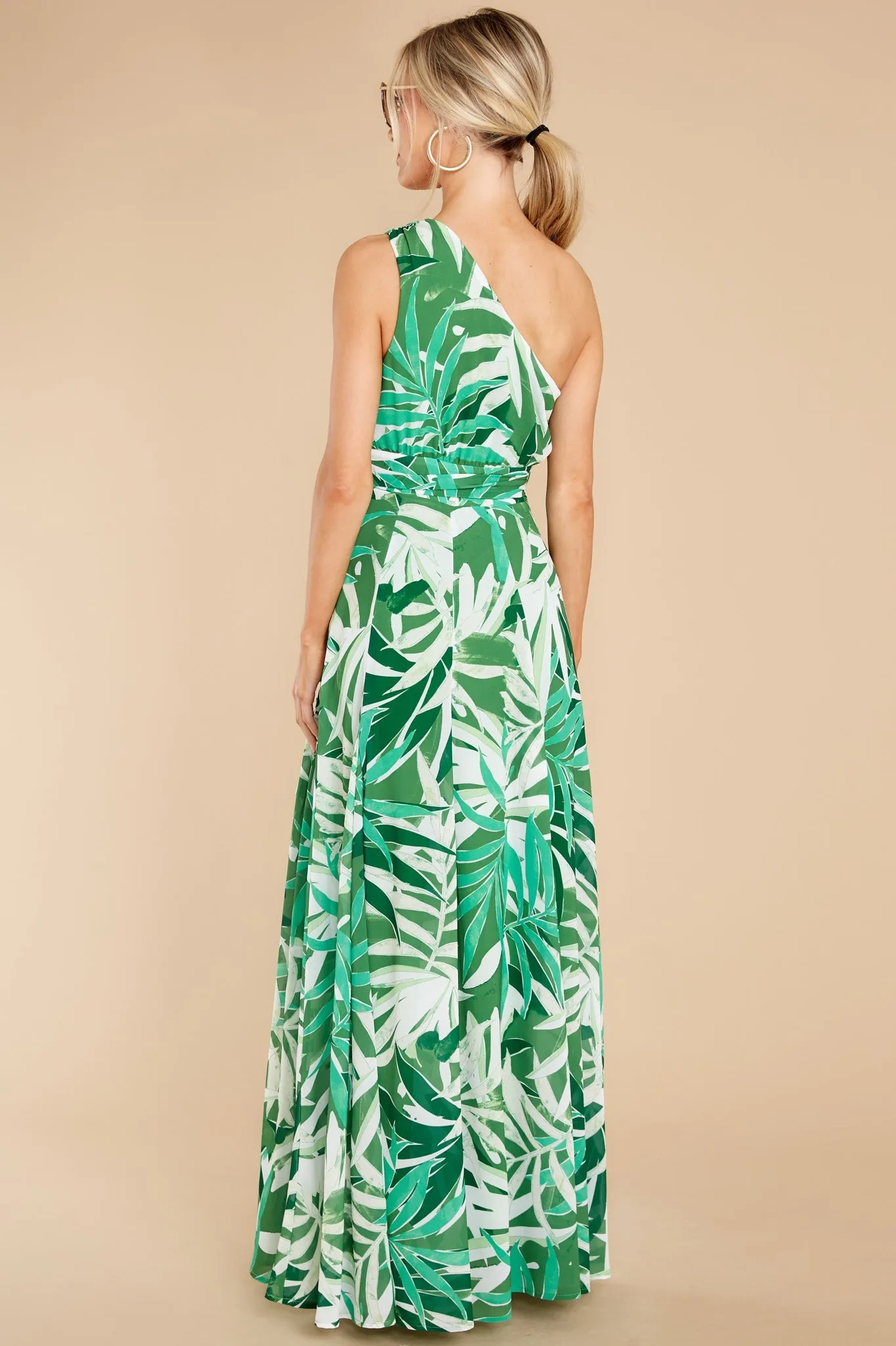 An Affair To Remember Green Multi Print Maxi Dress