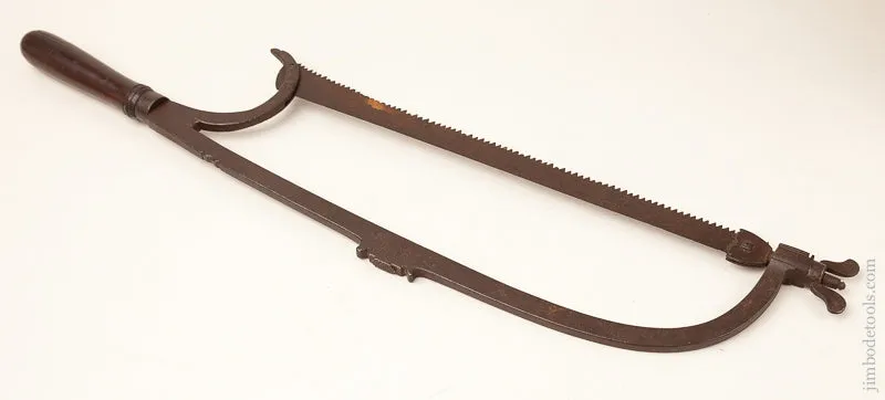 Ancient 1834 Lancashire Patent Wood Saw - 71264U