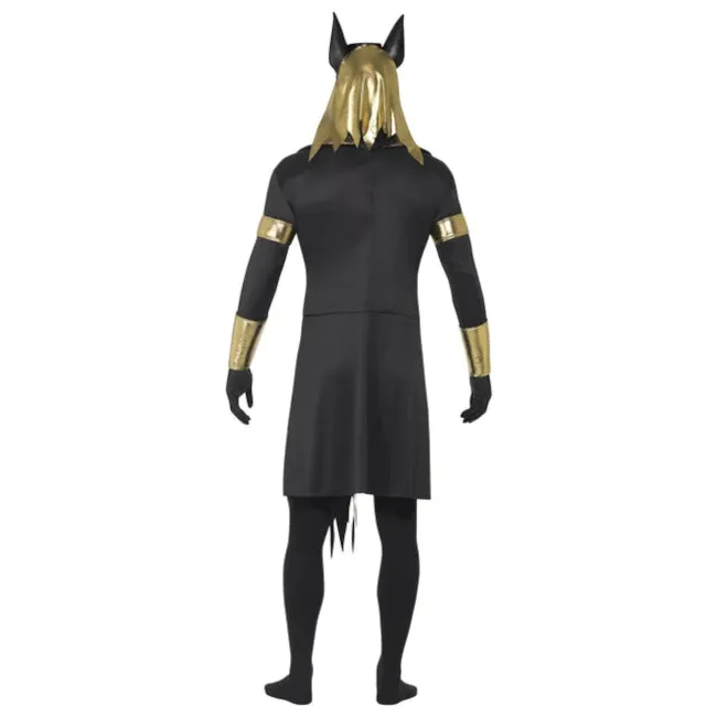 Anubis the Jackal Adult Costume, Black & Gold