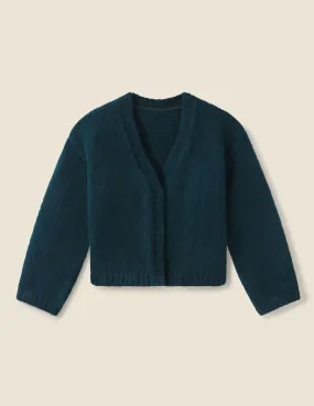 ARLOWE CARDIGAN - DARK TEAL