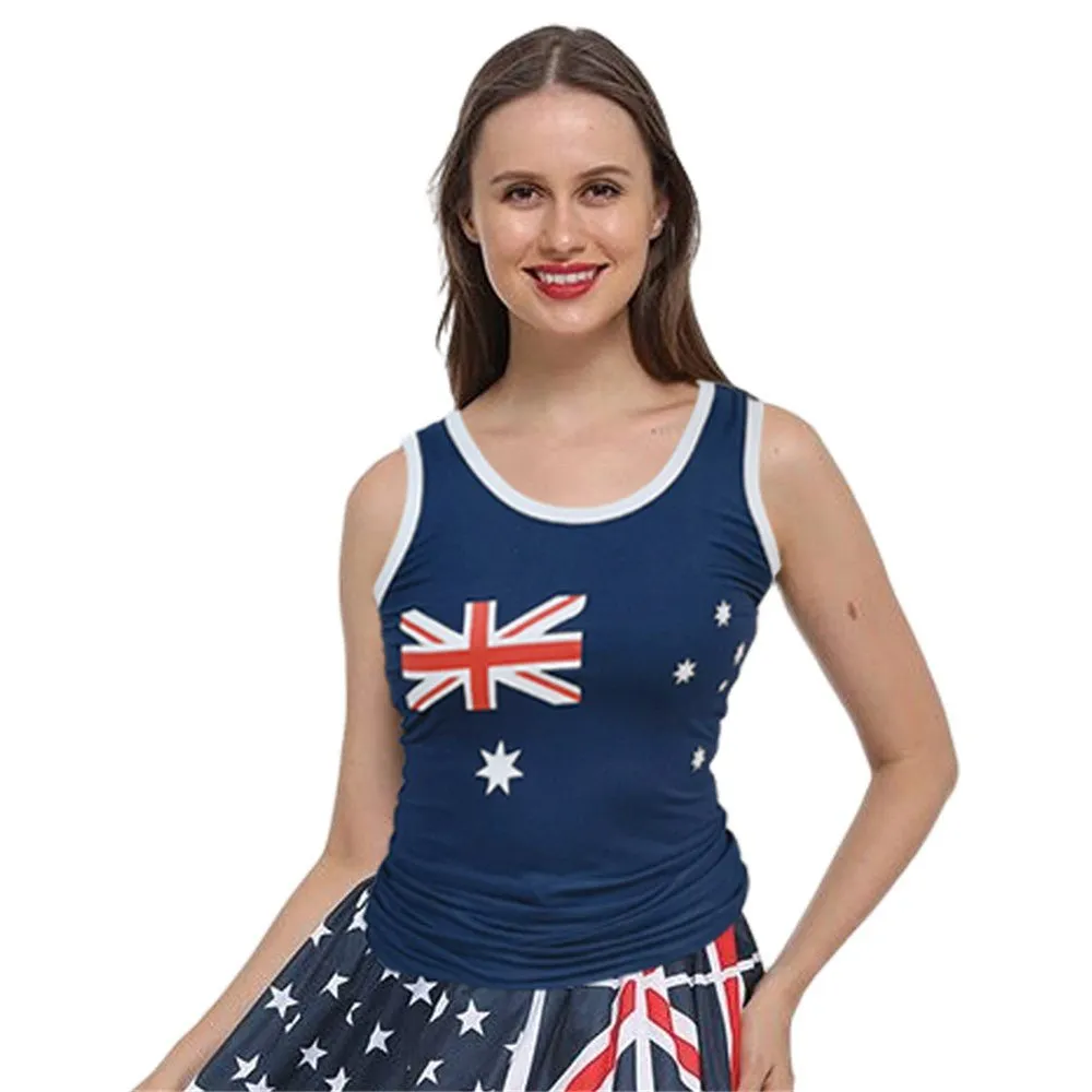 Australia Day Womens Aussie Tank Top