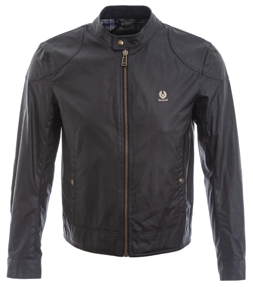 Belstaff Kelland Waxed Jacket in Dark Navy