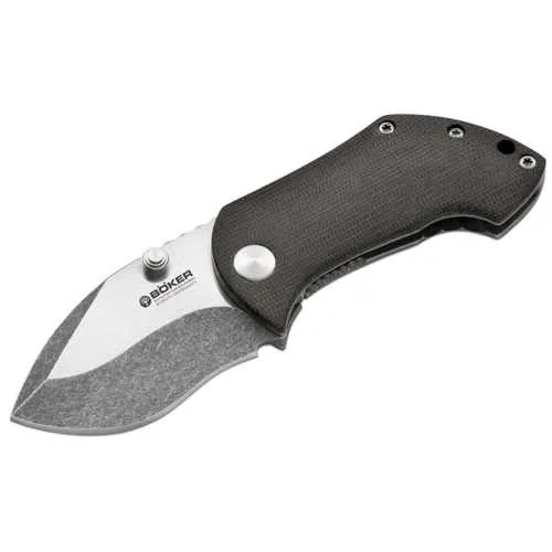 Black Wood Pipsqueak Micarta Folder