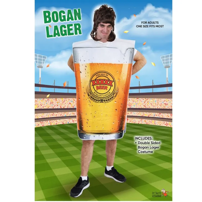 Bogan Lager Beer Costume