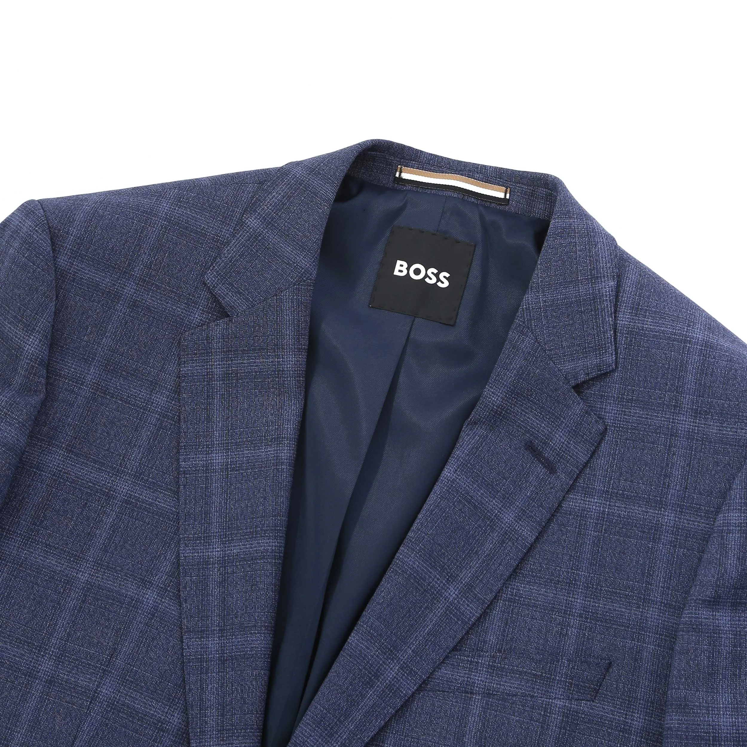 BOSS H Jasper MM C 224 Jacket in Navy Check