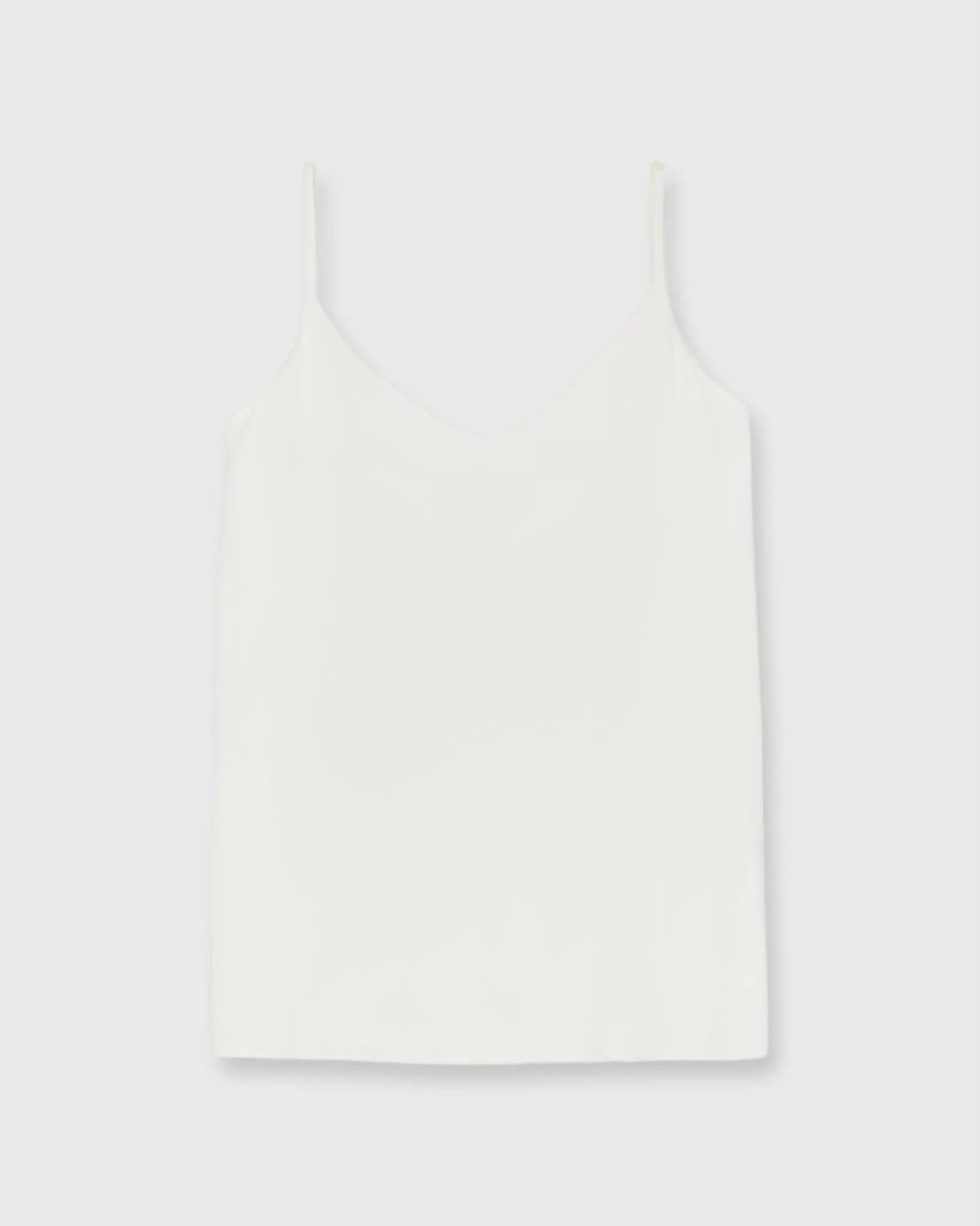 Camisole in Ivory Silk Crepe de Chine