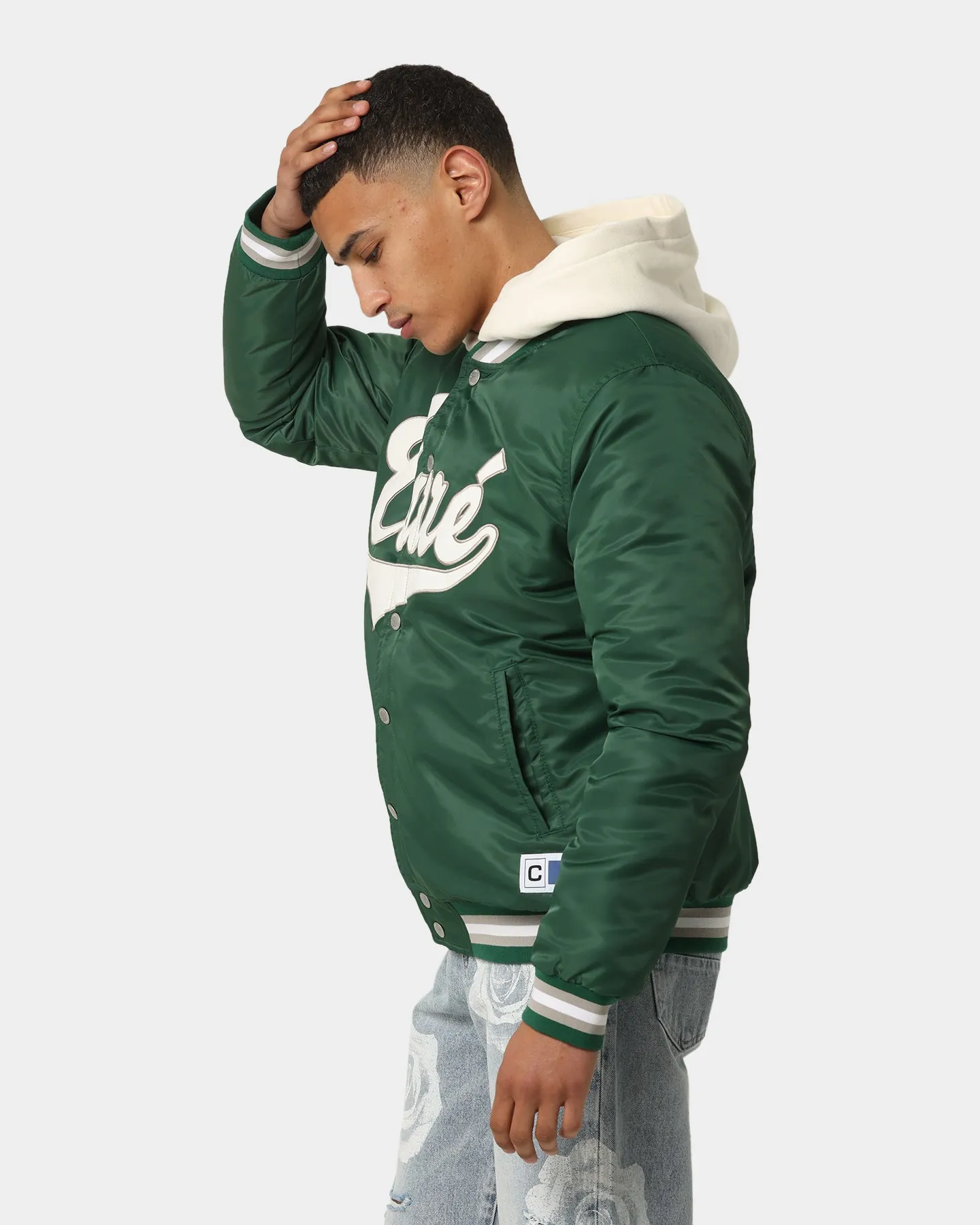 Carré PDB Varsity Jacket Green