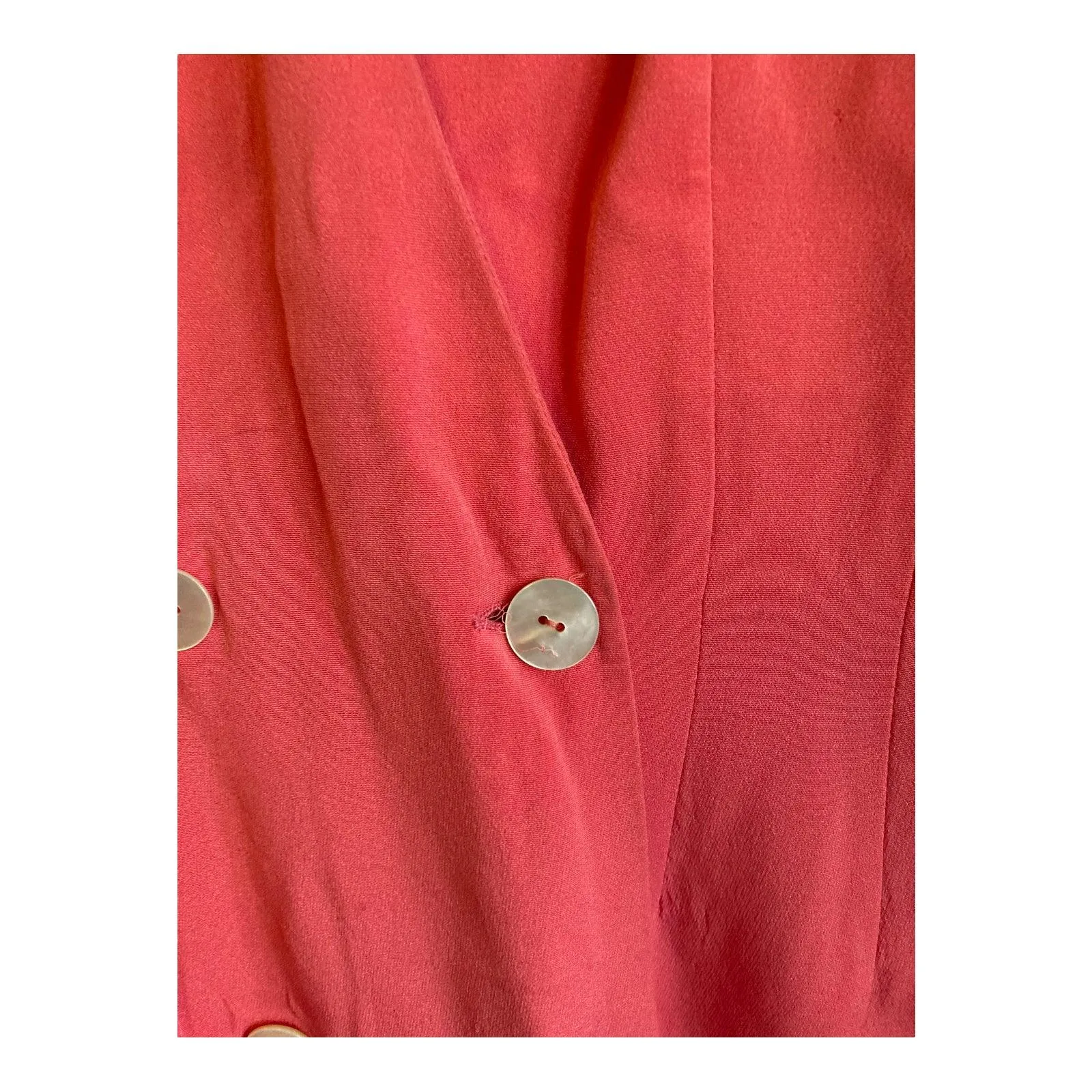 Christian Dior Salmon Pink Long Sleeved Jacket UK Size 10