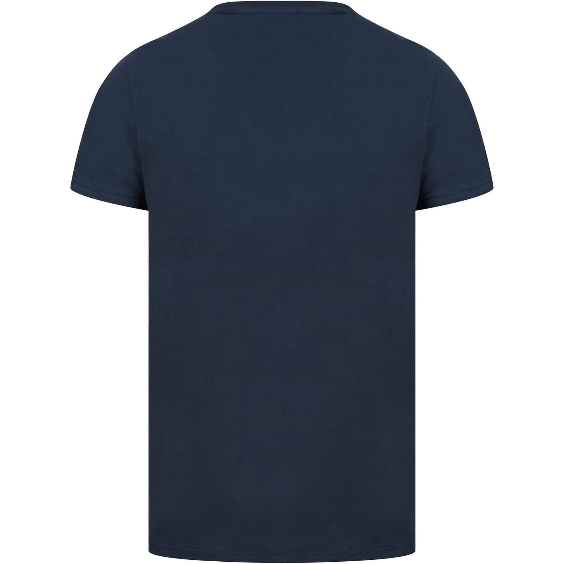 Christmas Chestnuts Roasting Mens Christmas Short Sleeve Top - Navy