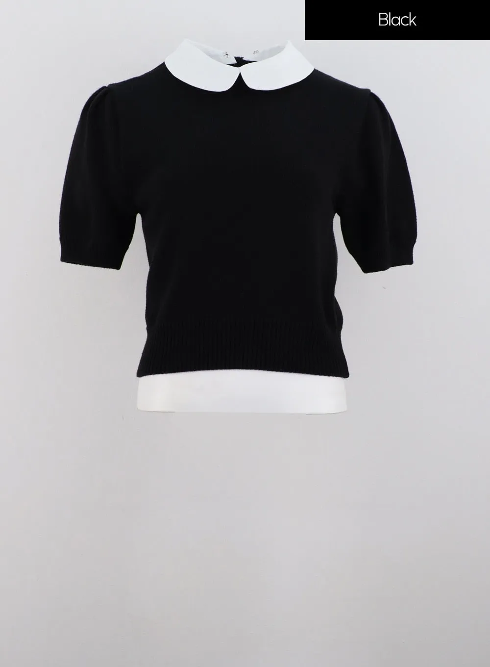 Collared Short-Sleeve Knit IG320