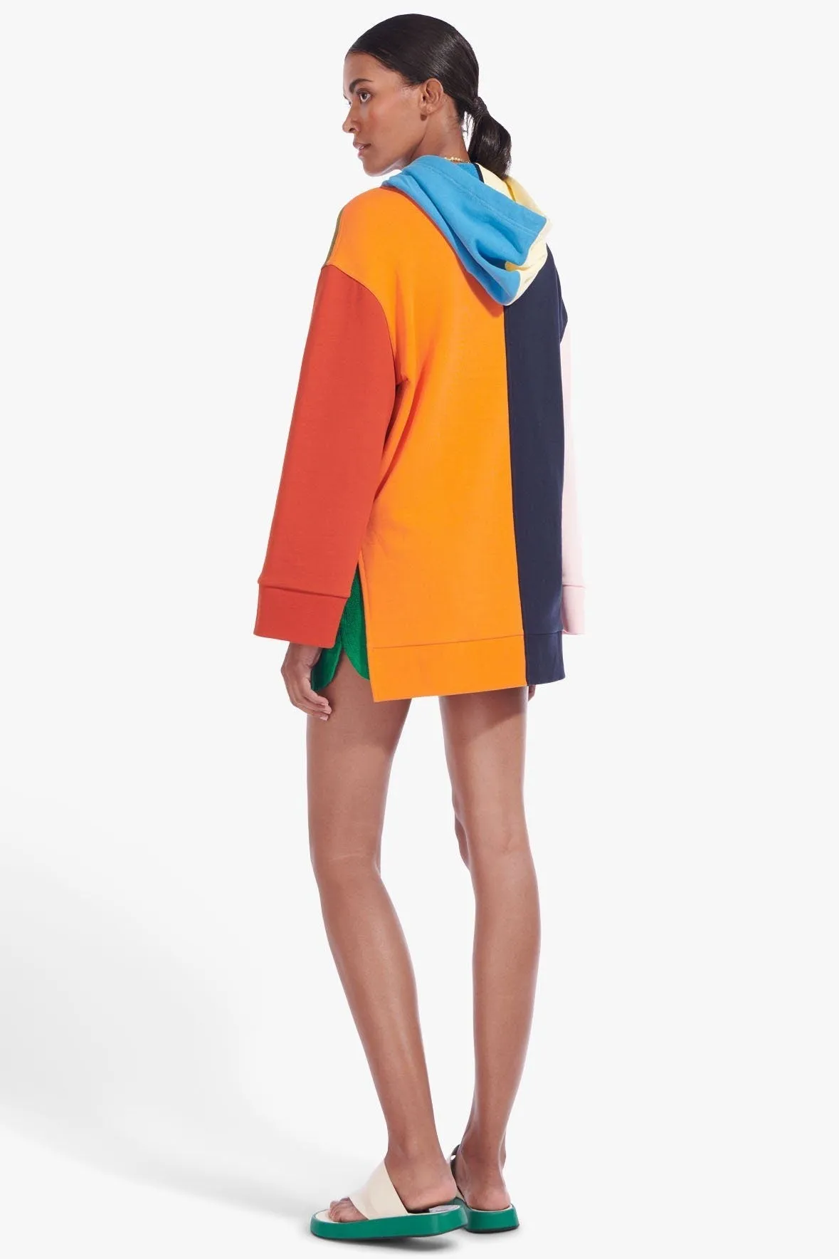 COLORBLOCK HOODIE | RAINBOW MULTI