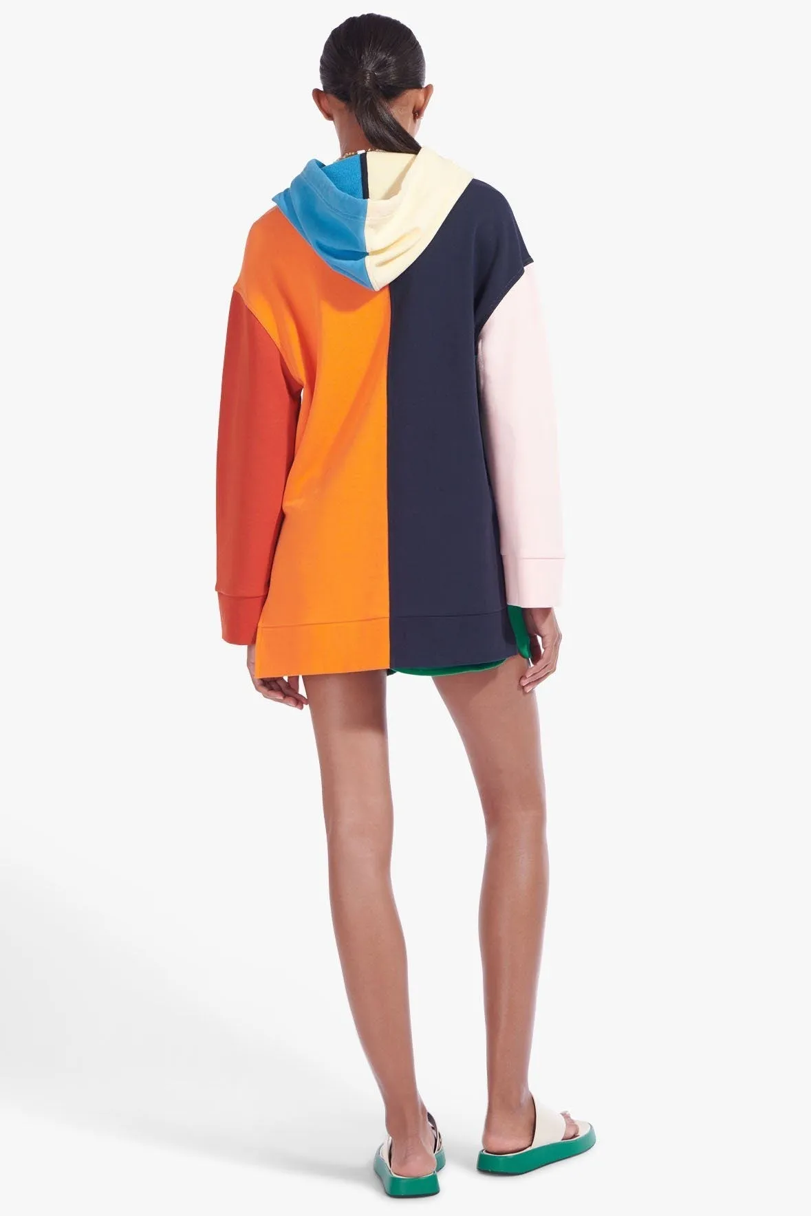 COLORBLOCK HOODIE | RAINBOW MULTI