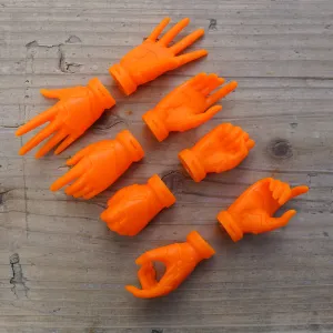 Combat Gloves (Stay On Target Orange)