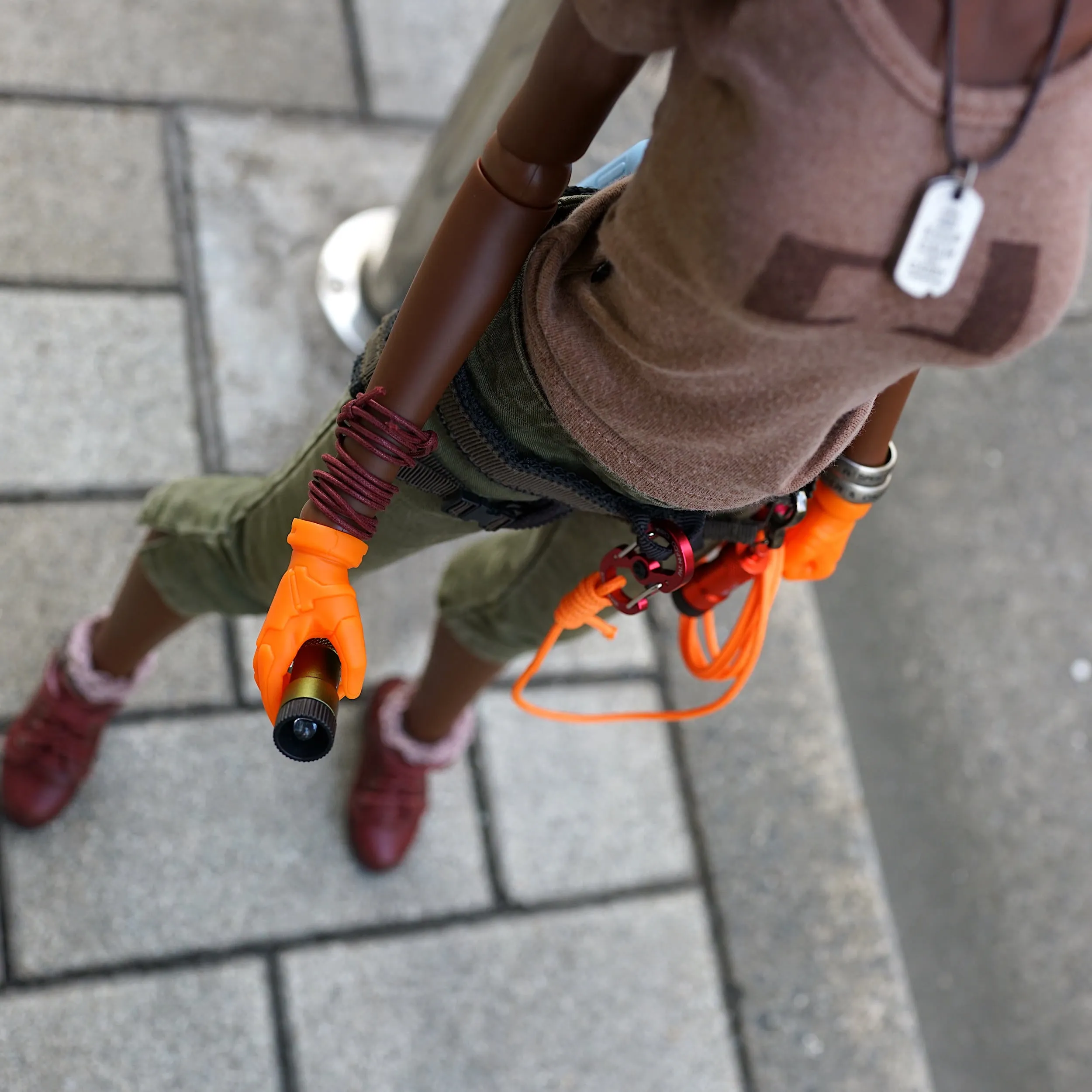 Combat Gloves (Stay On Target Orange)