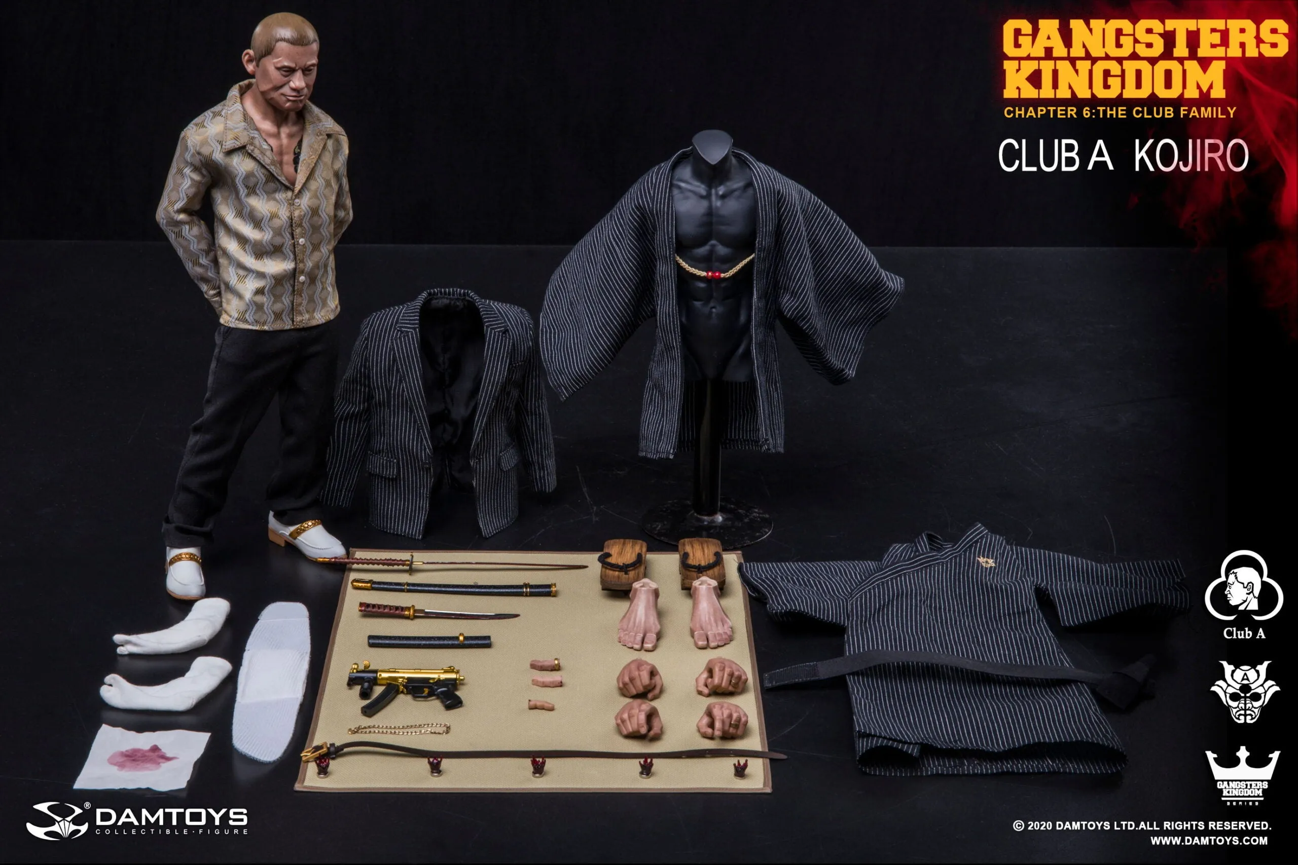 DAM Toys [DAM-GK021] Gangsters Kingdom Club A KOJIRO 1/6