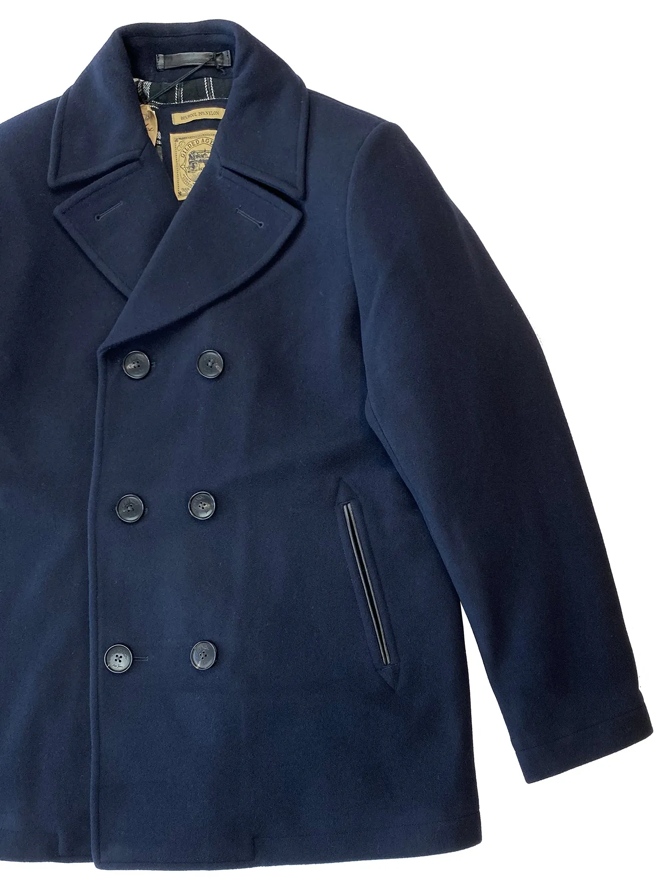 Deck Wool Navy Peacoat 4270