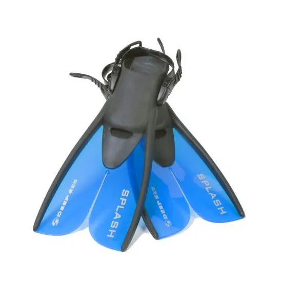 Deep See Kids Jr. Splash Open Heel Dive Fins