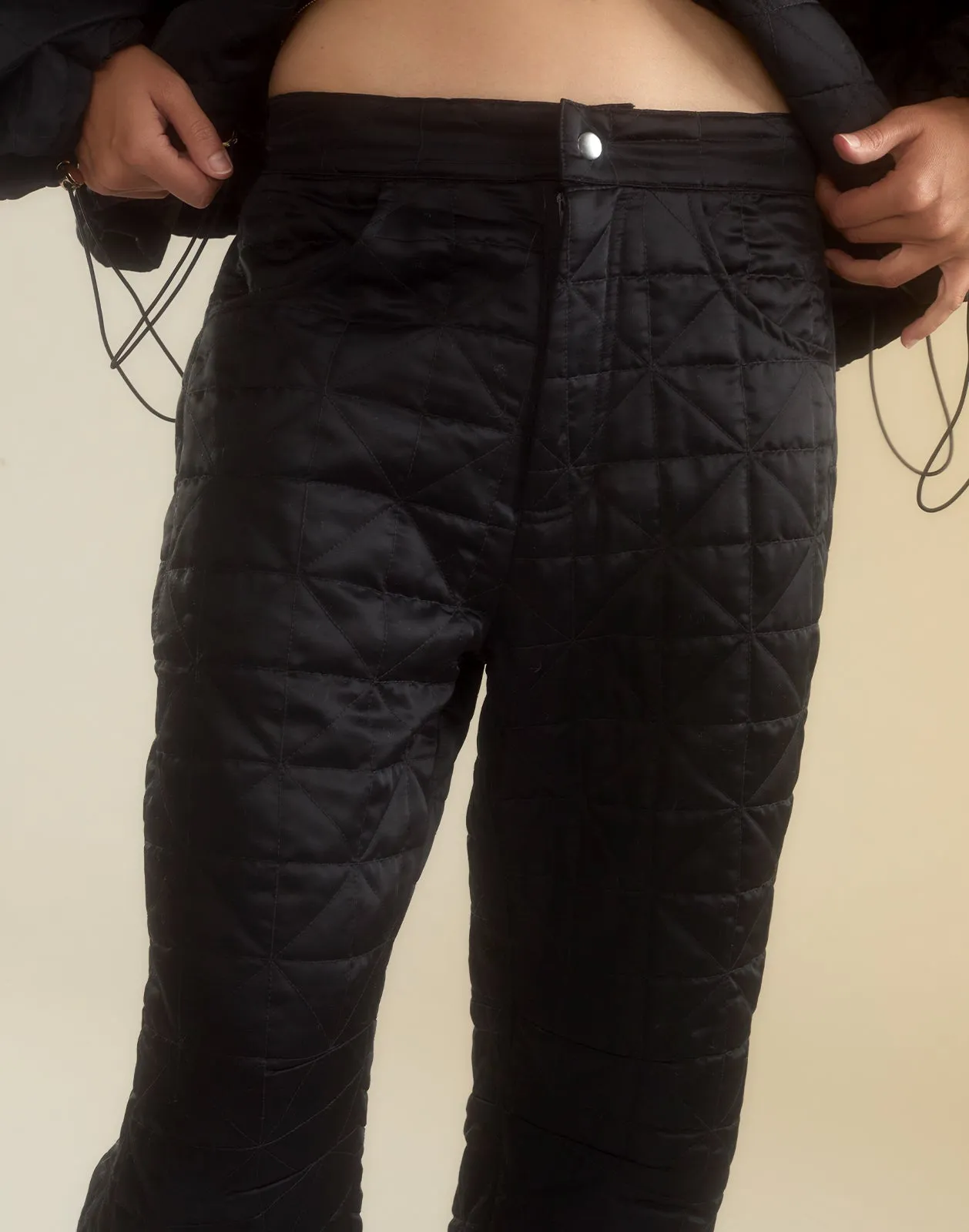 Downtown Quilted Horseshoe Pant