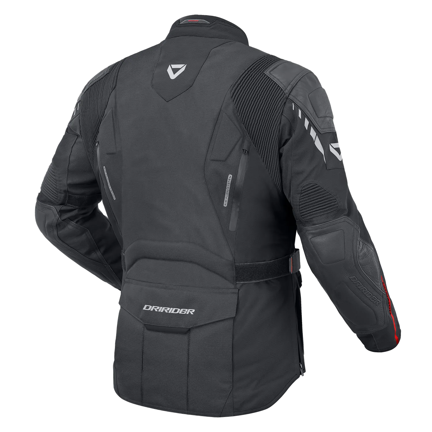 DRIRIDER NORDIC V BLACK/BLACK TEXTILE WOMENS JACKET