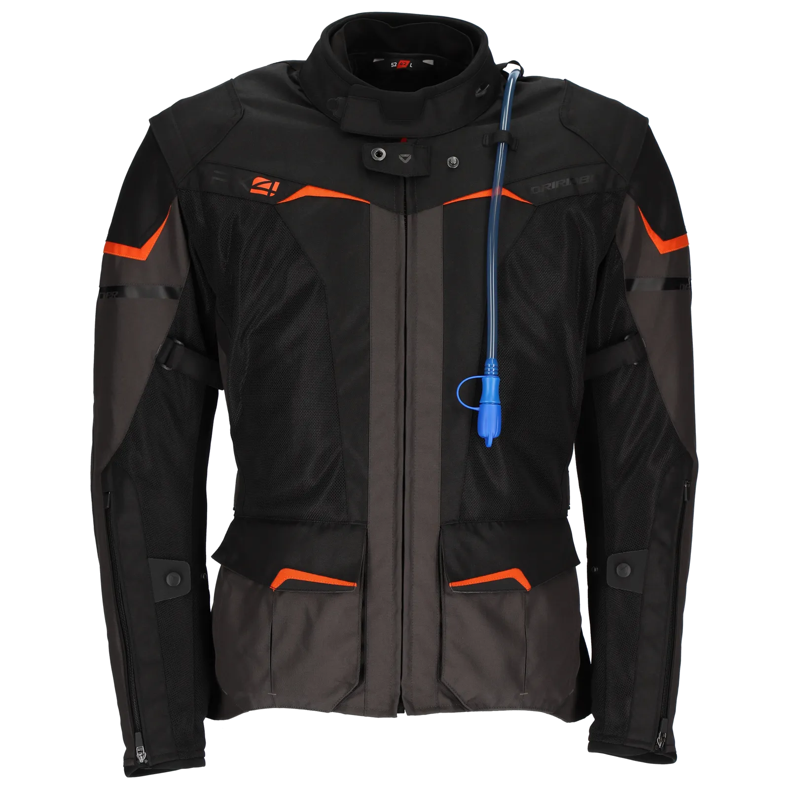 DRIRIDER RX4 BLACK/GREY/ORANGE JACKET