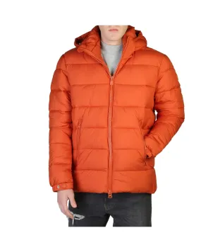 Duffle Puffer Jacket with Removable Hood and Multiple Pockets