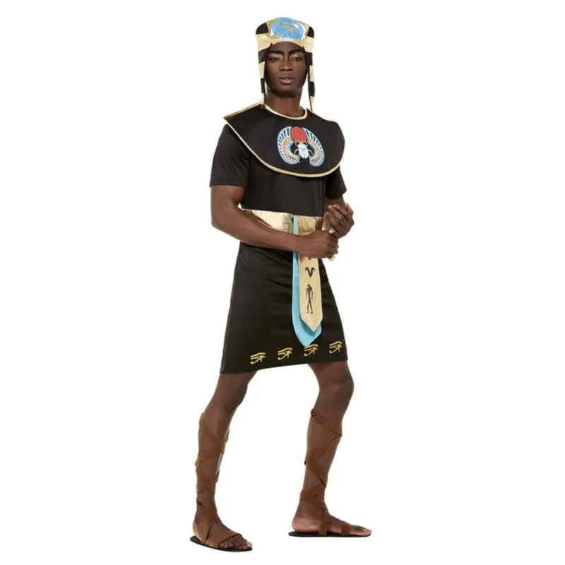 Egyptian King Adult Costume, Black