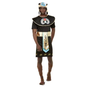 Egyptian King Adult Costume, Black