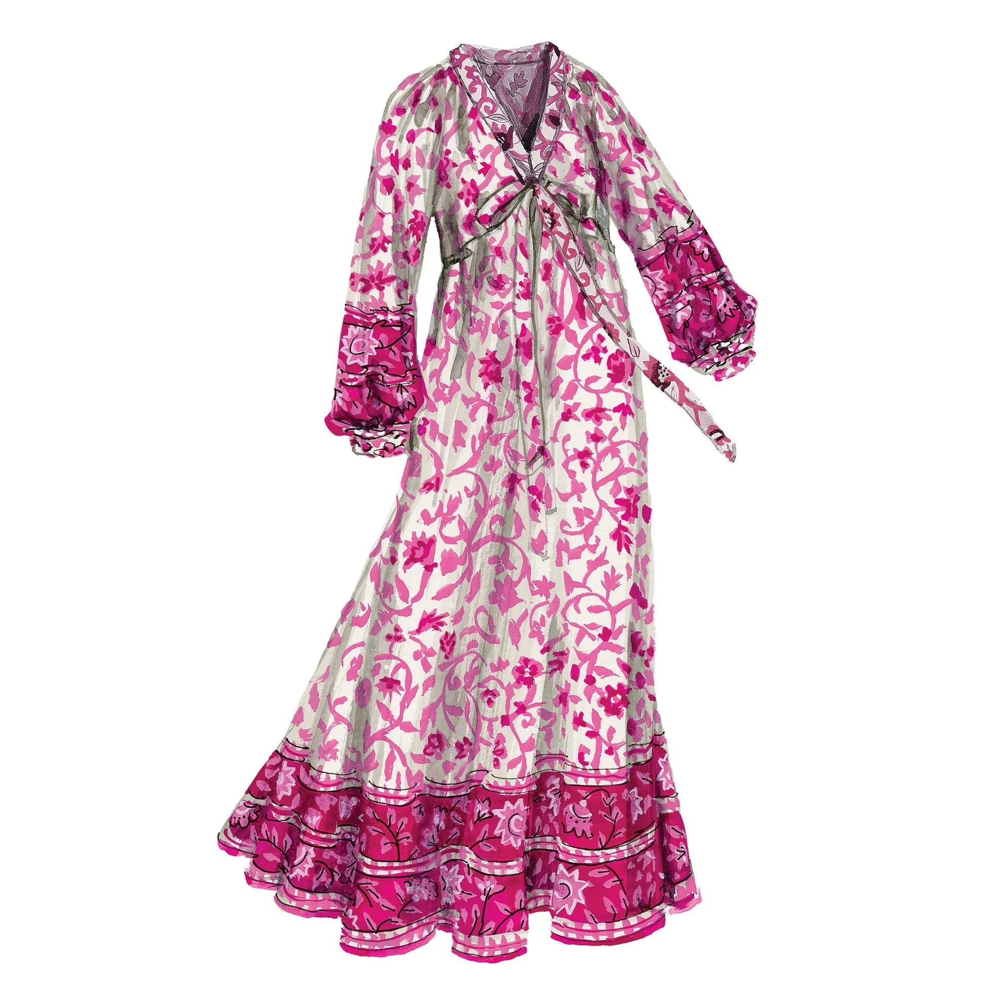 English Garden Caftan