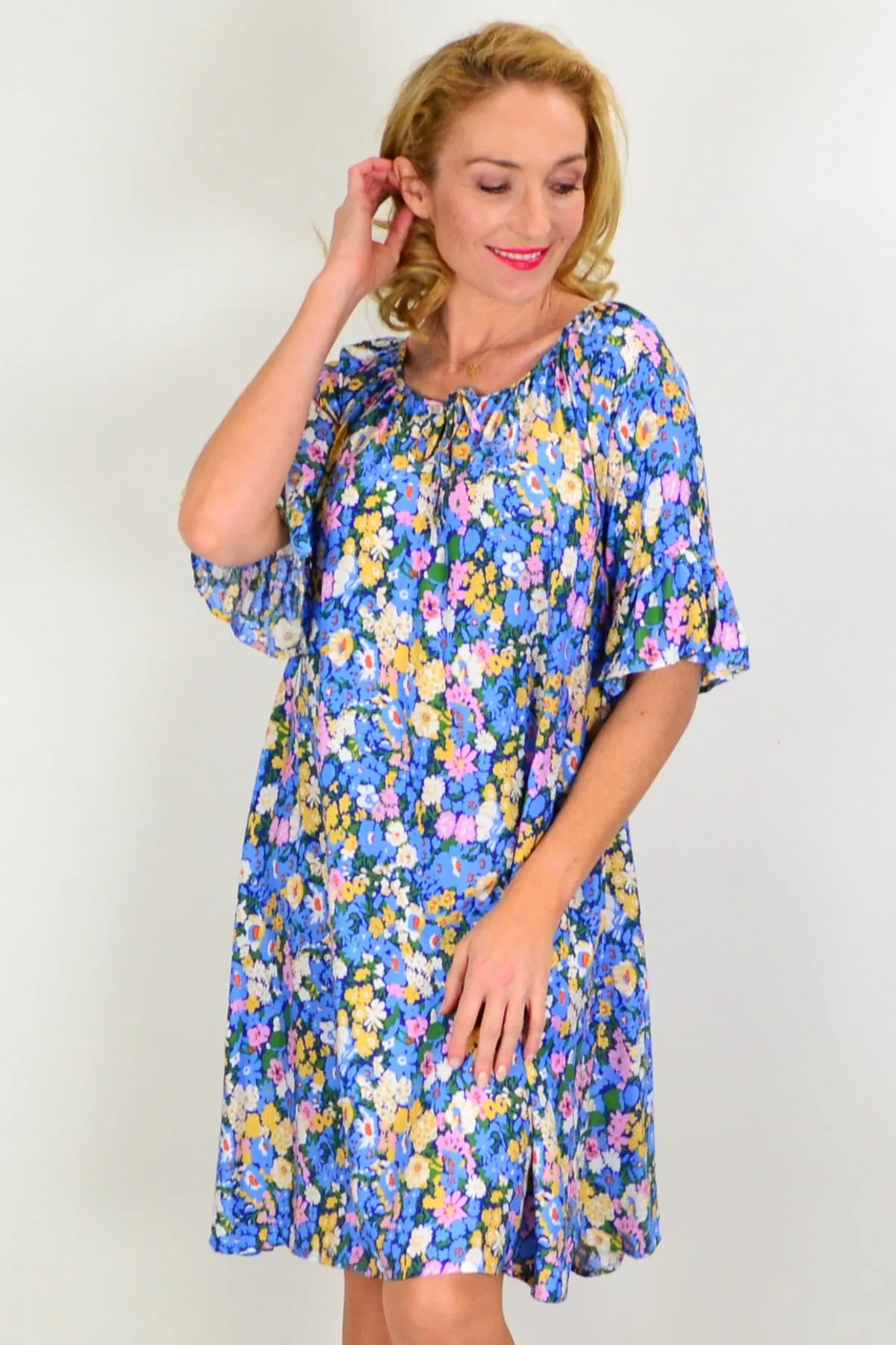 Fairy Garden Shift Tunic Dress