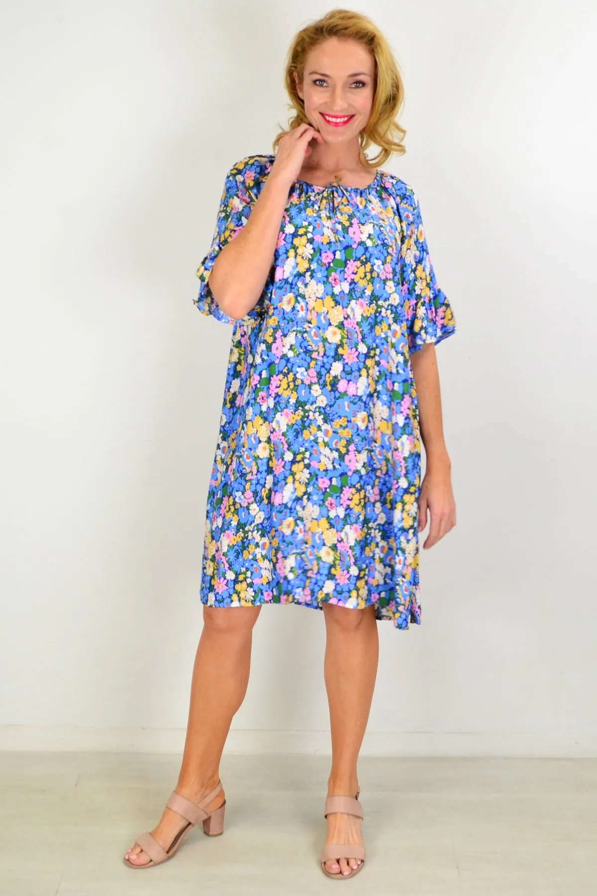 Fairy Garden Shift Tunic Dress