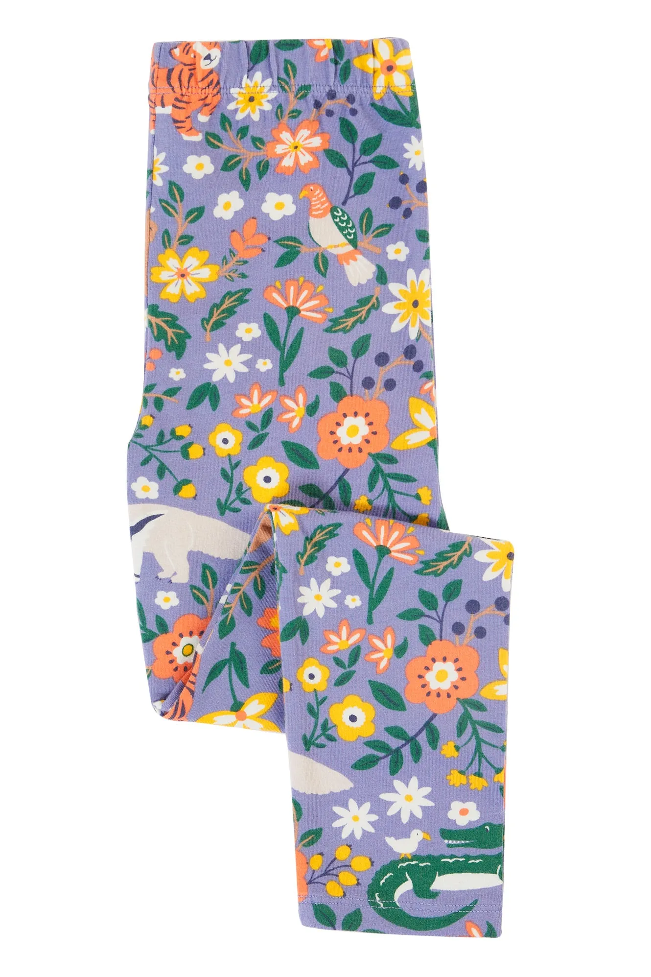 Frugi Libby Leggings Rainforest Friends