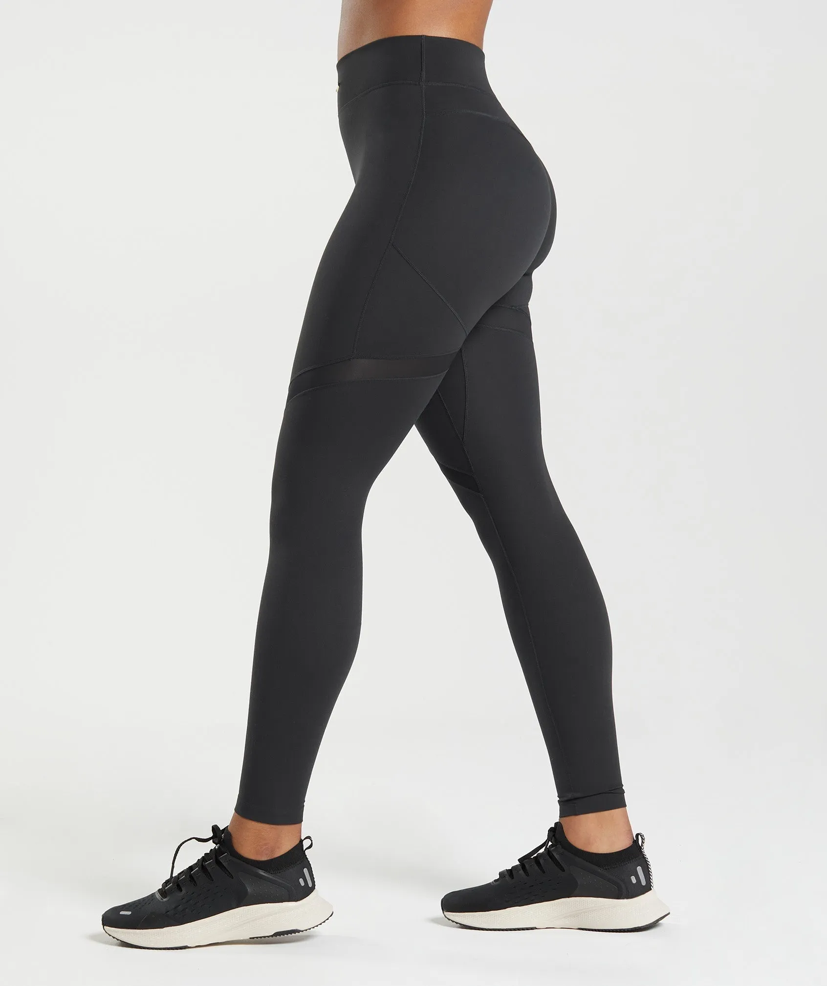 Gymshark Whitney Mesh Leggings - Black