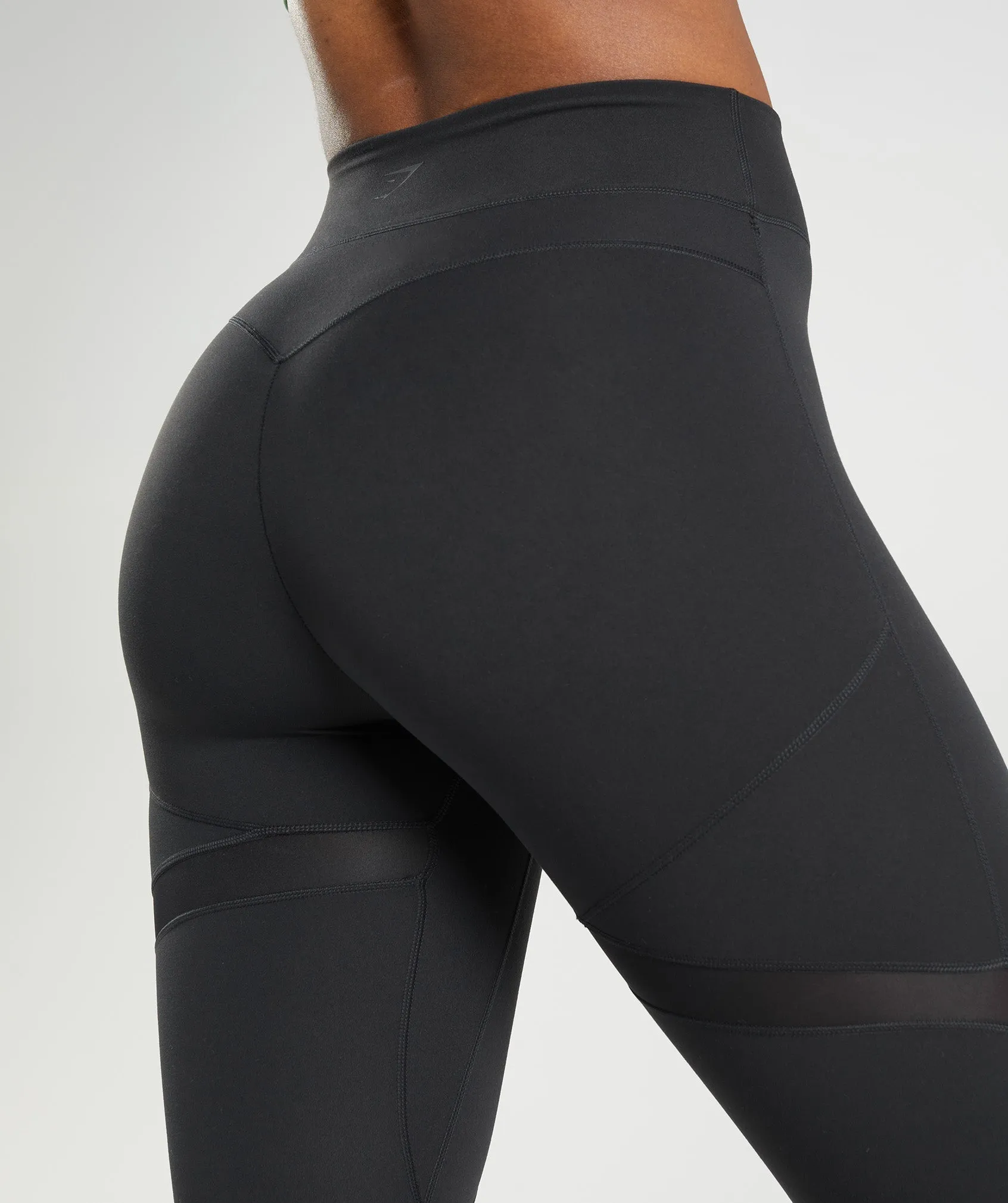 Gymshark Whitney Mesh Leggings - Black