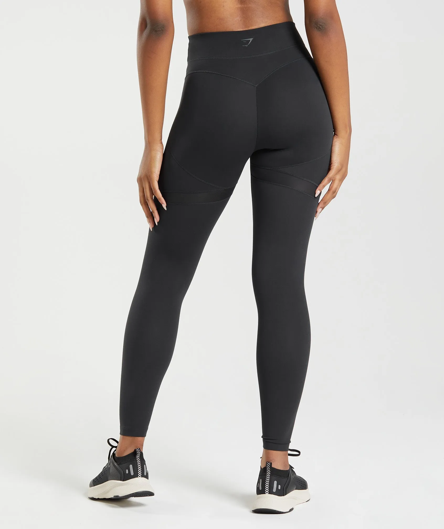 Gymshark Whitney Mesh Leggings - Black