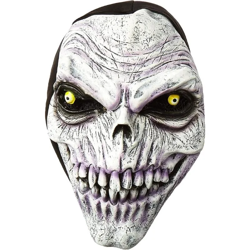 Hooded Corpse Skull Halloween Mask