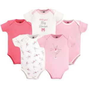 Hudson Baby Cotton Bodysuits, Little Dancer