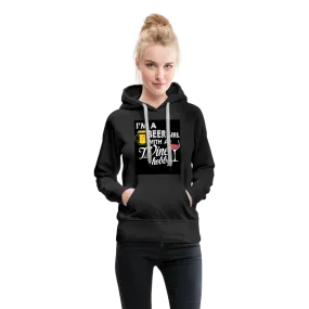 I'm A Beer Girl With A Wine Hobby Women’s Premium Hoodie