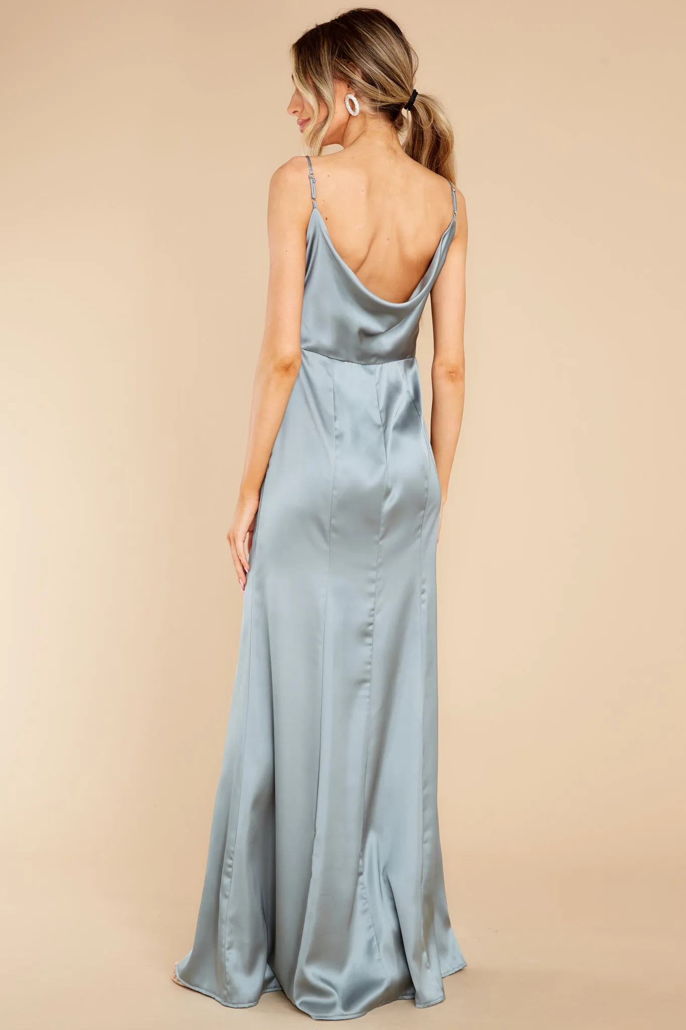 Inner Radiance Grey Maxi Dress