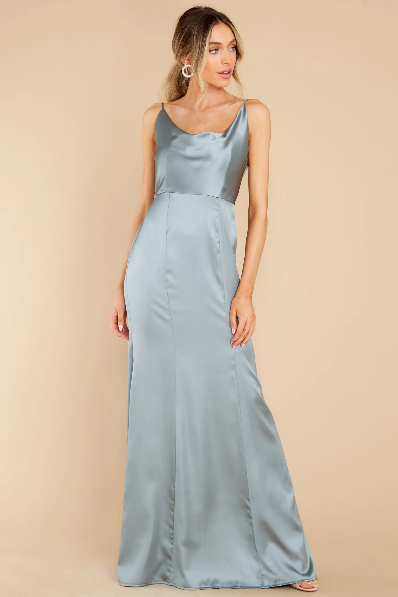 Inner Radiance Grey Maxi Dress